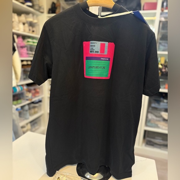 Marcelo Burlón - T-shirt floppy disk Design - New Small - Picture 1 of 5